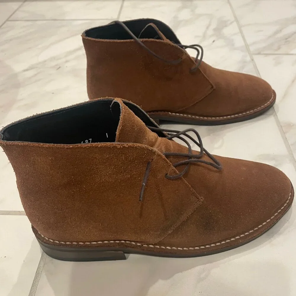 Thursday Boot Company Chestnut Suede Chukka Boots